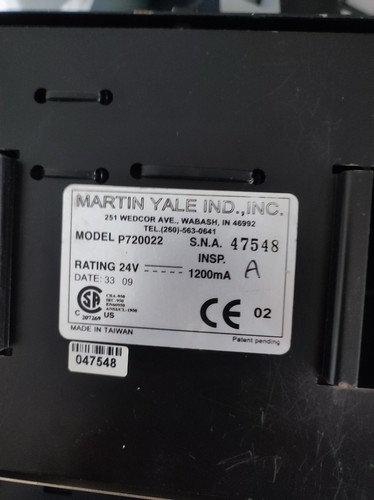 Martin yale p7200 - martin,