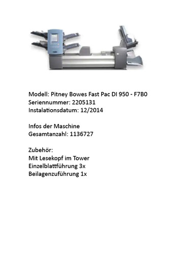 Falz und kuvertiermaschine - und,